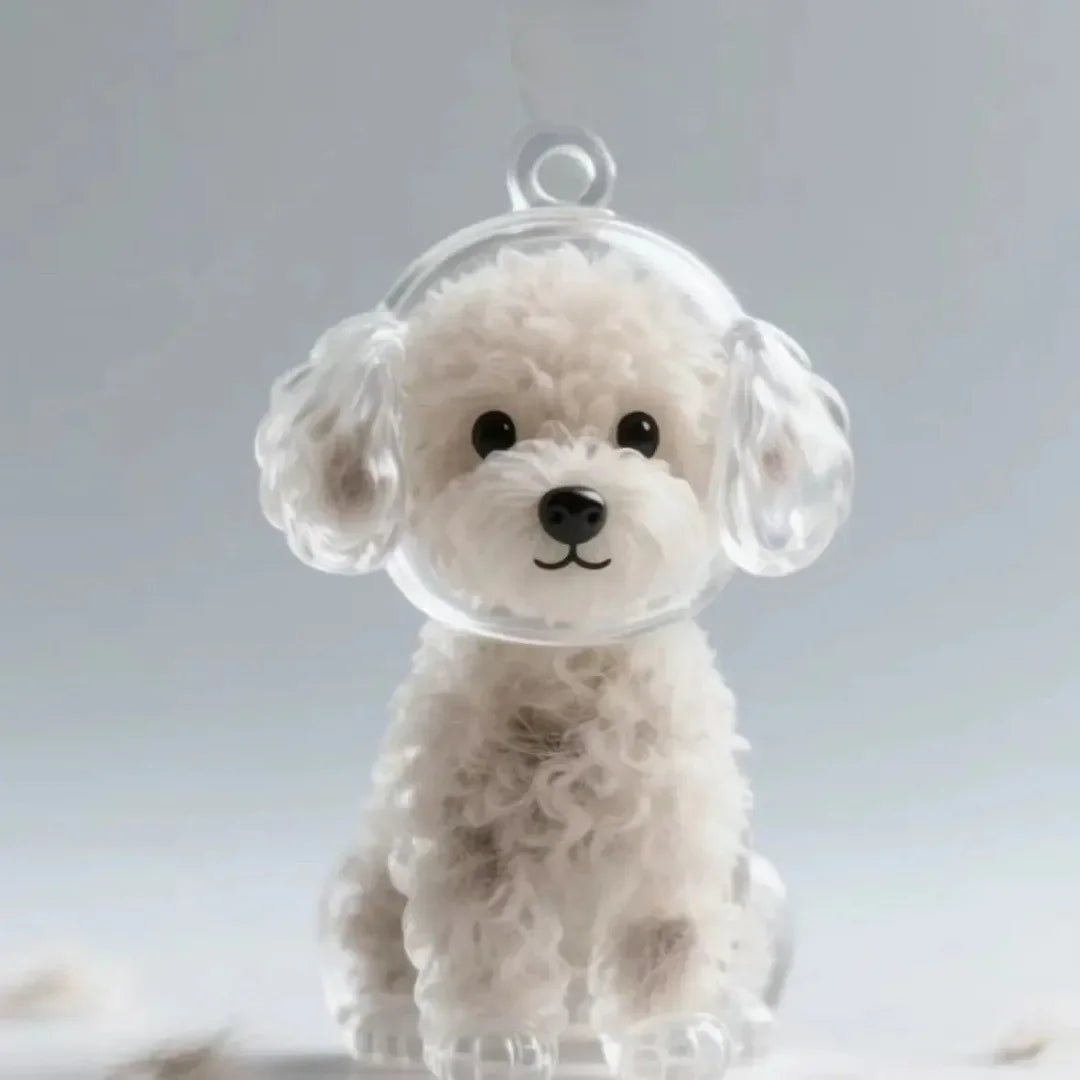 Dog Hair Keychain