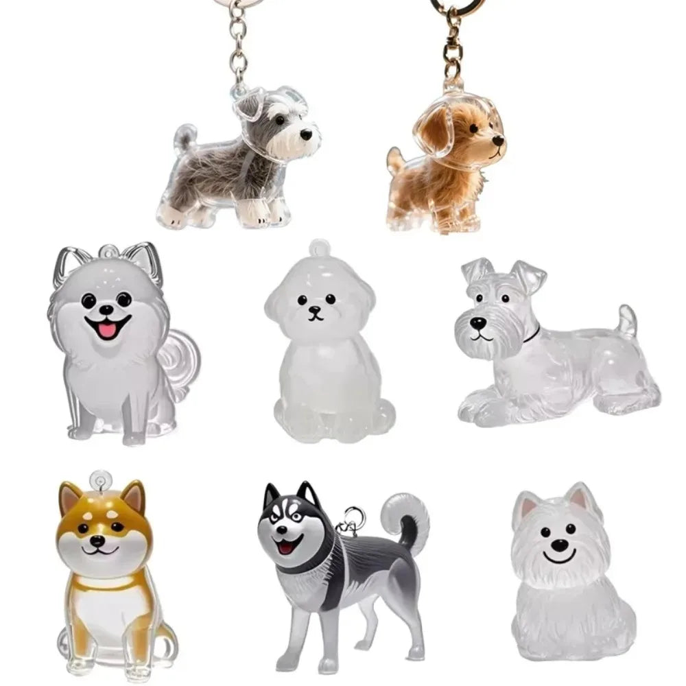 Dog Hair Keychain